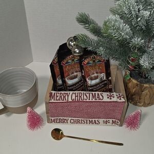 Rustic HOLIDAY Wooden Storage Container
